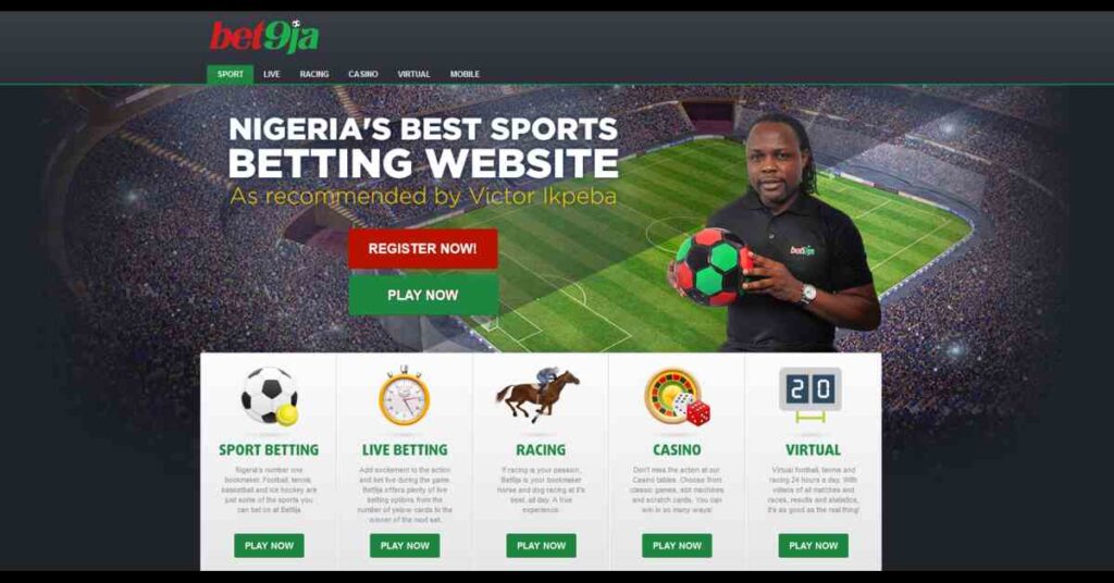 Old Bet9ja Mobile 2015/2016